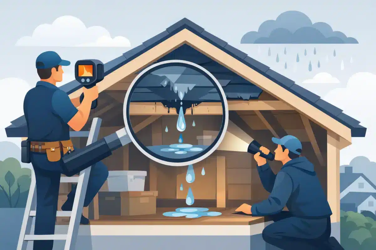 How to Find Roof Leak Source Without Guessing