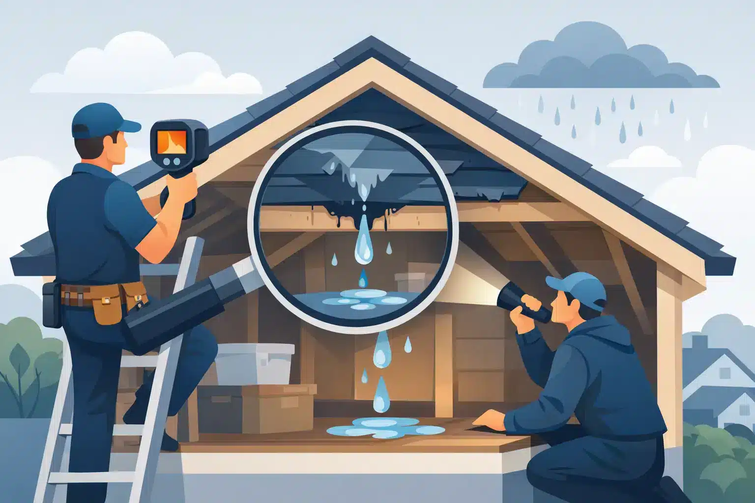How to Find Roof Leak Source Without Guessing