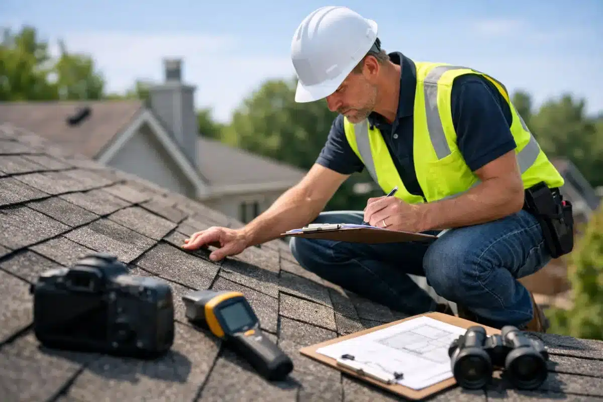 Roof Inspection Report for an Insurance Claim