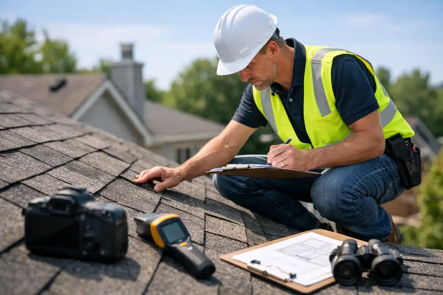 Roof Inspection Report for an Insurance Claim