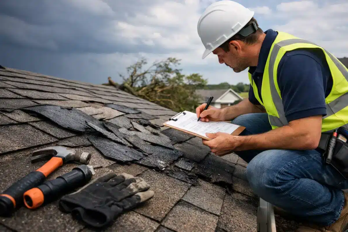 Storm Damage Roof Inspection Checklist for Homes