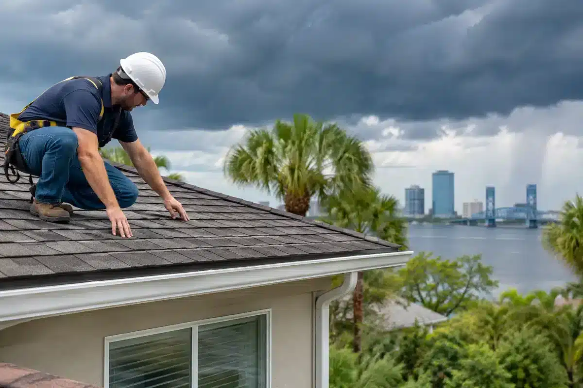 Storm Roof Preparation for Jacksonville Homes